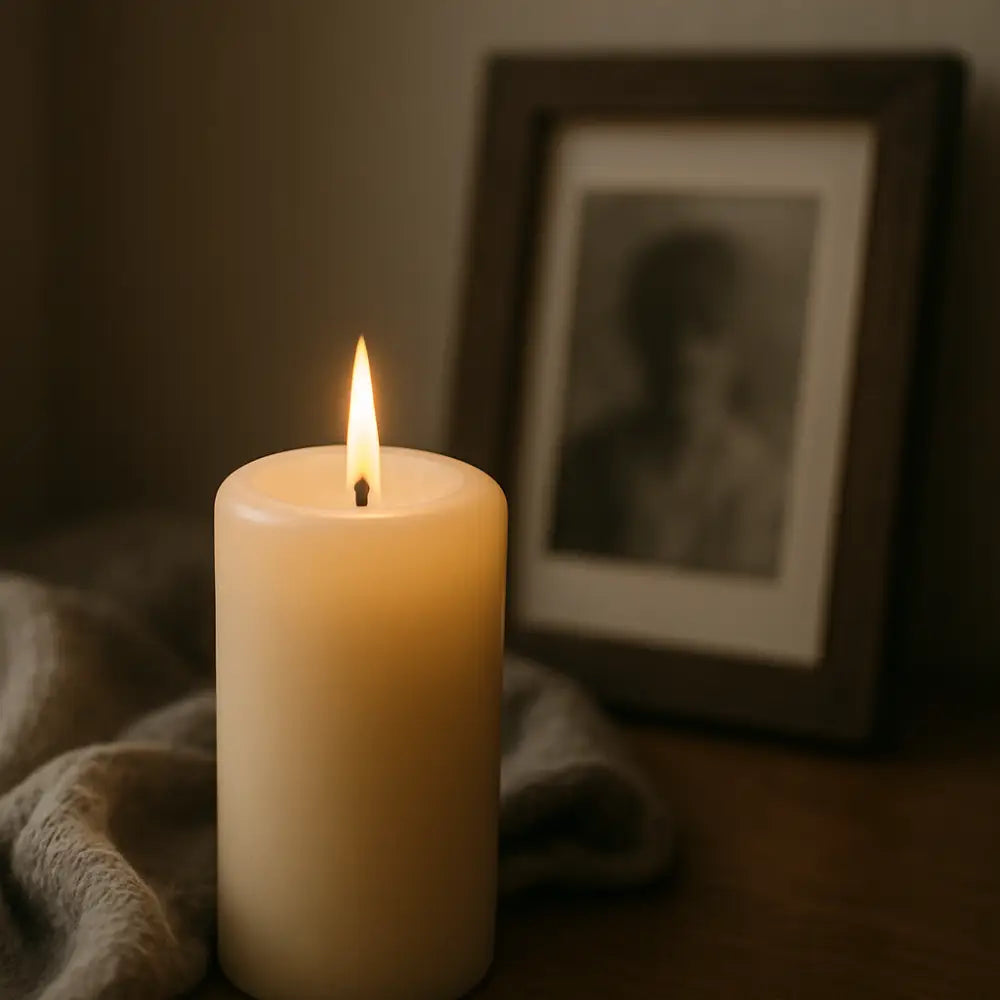🕯️ Aromas para acompañar el duelo: una vela como abrazo en silencio