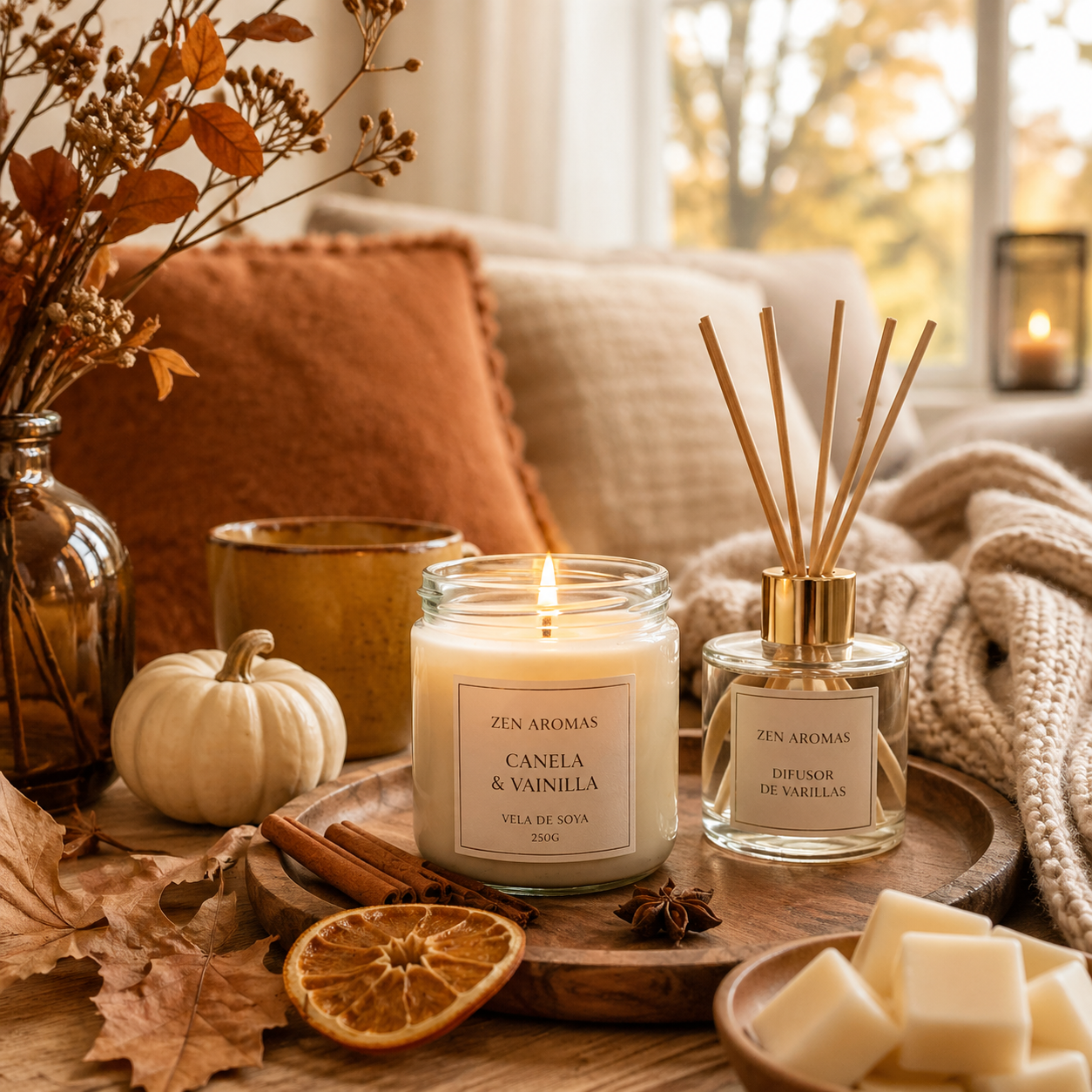 Aromas de otoño: cómo hacer tu casa más cálida y acogedora esta temporada