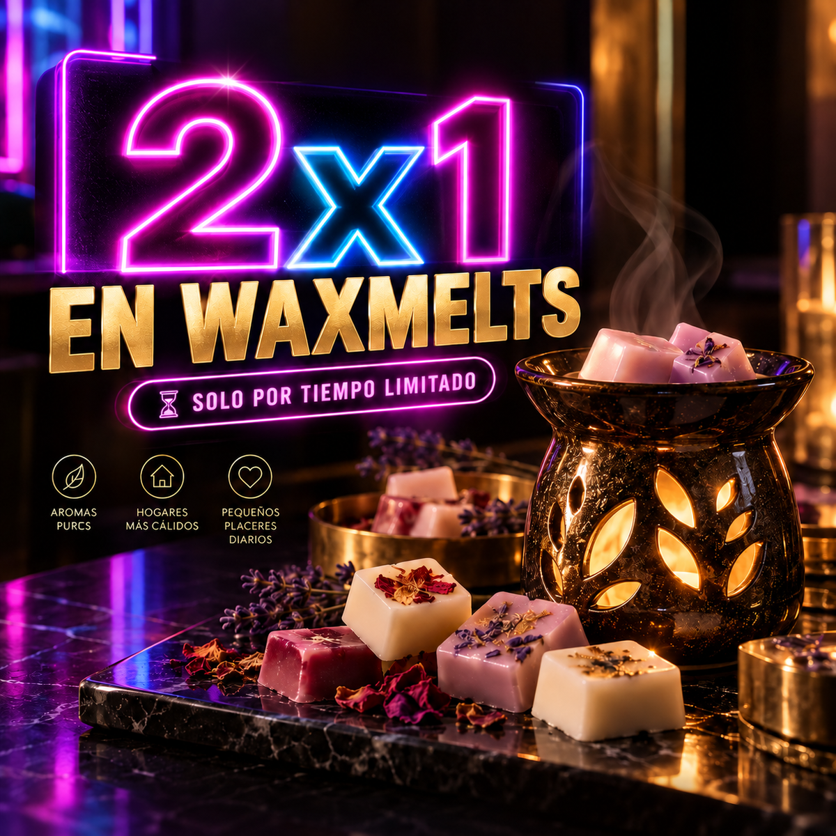 Ceras Aromáticas para Quemadores