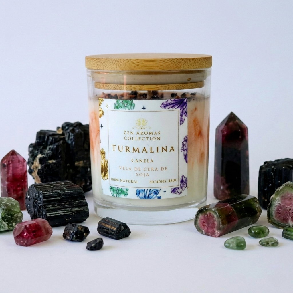 Vela Terapéutica Turmalina