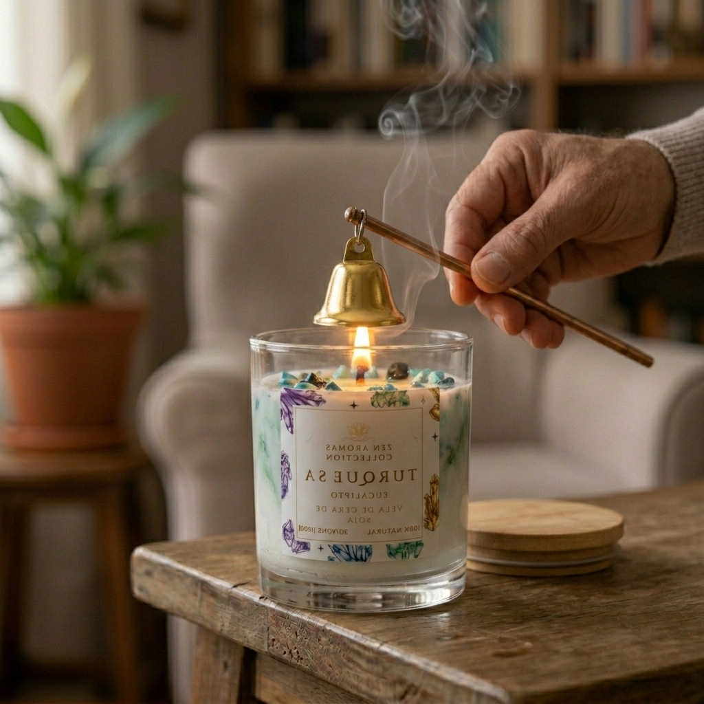 Vela Terapéutica Turquesa