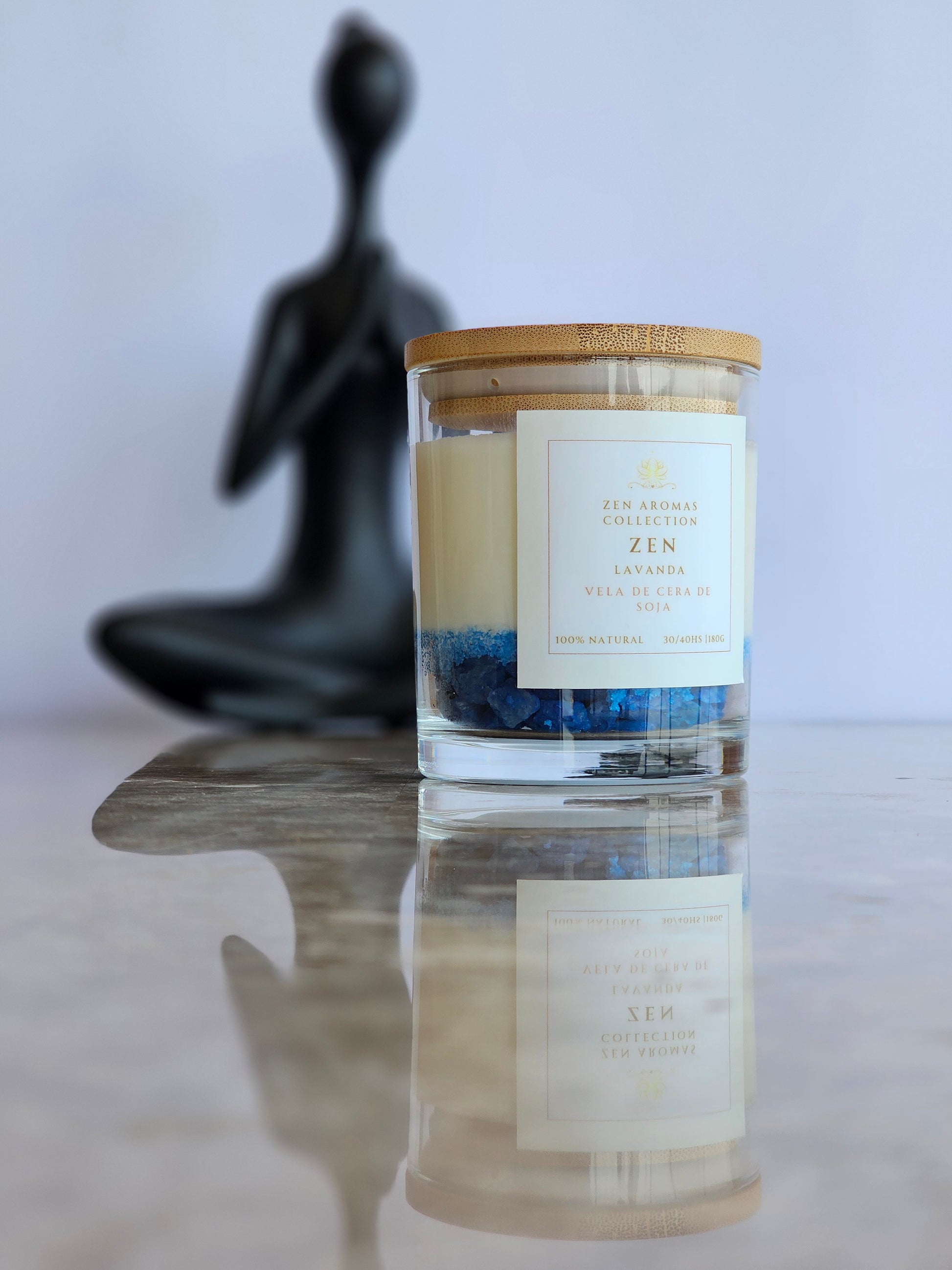 Vela Lavanda Zen