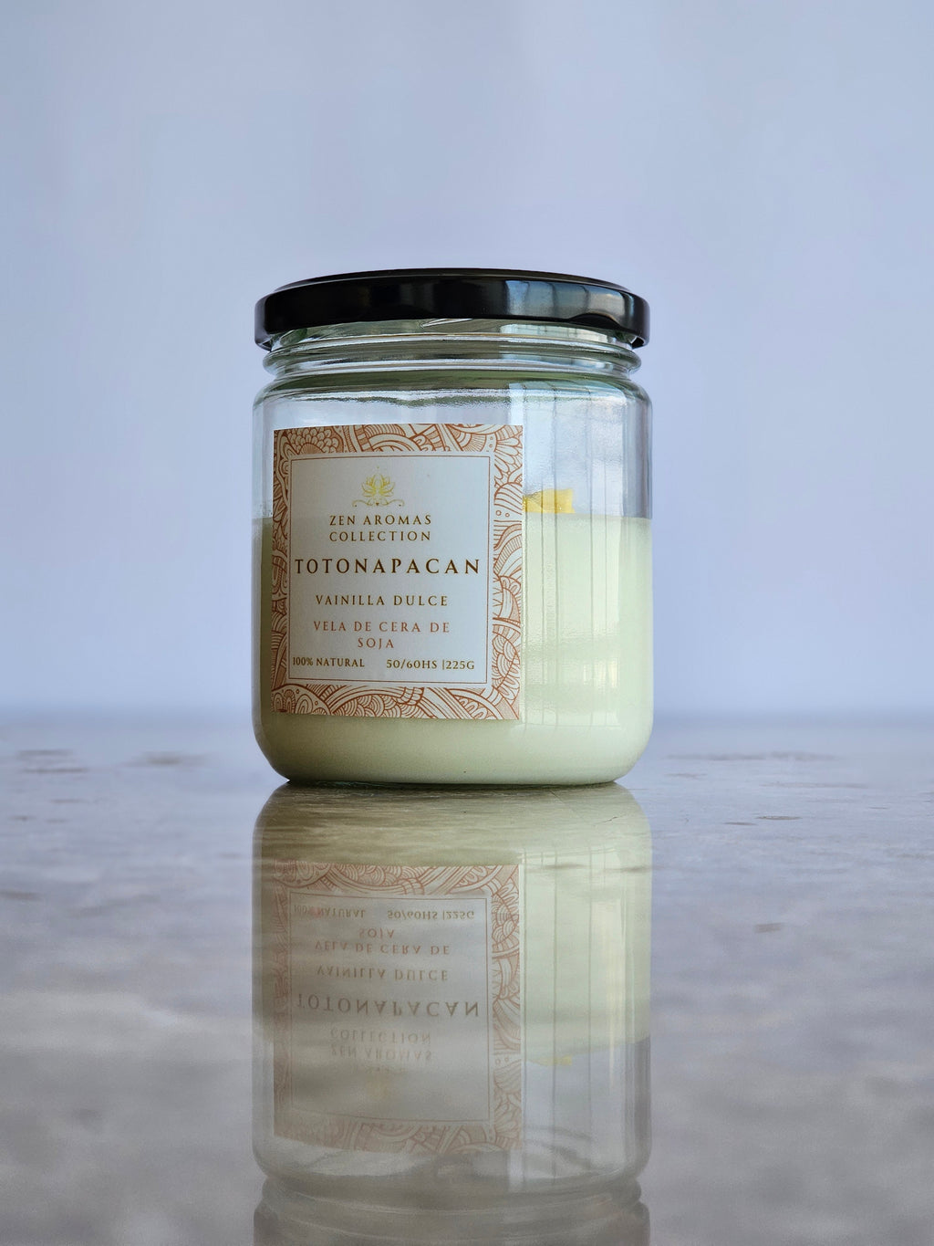 Vela Aromática Totonapacan | Vainilla