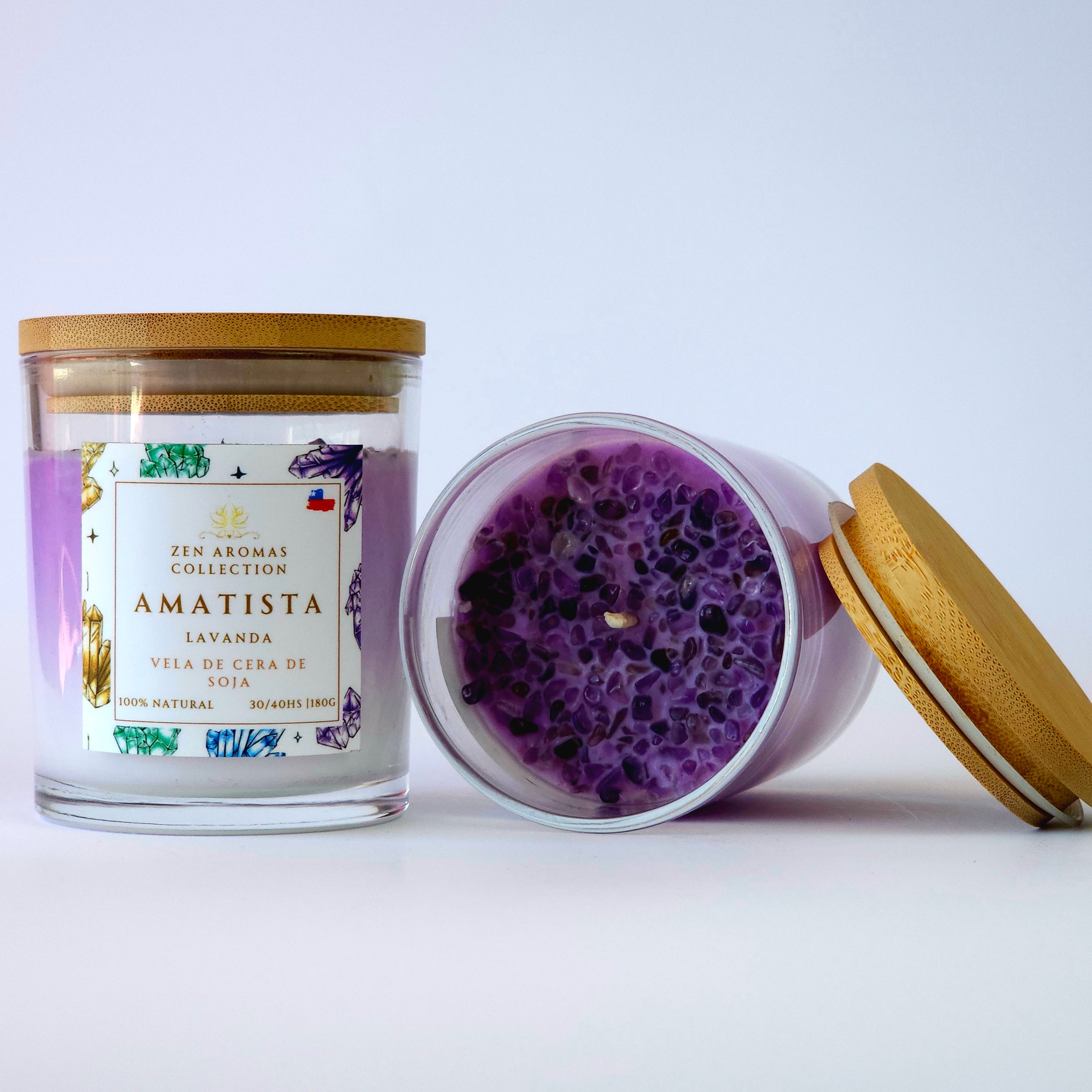 Vela Terapéutica Amatista