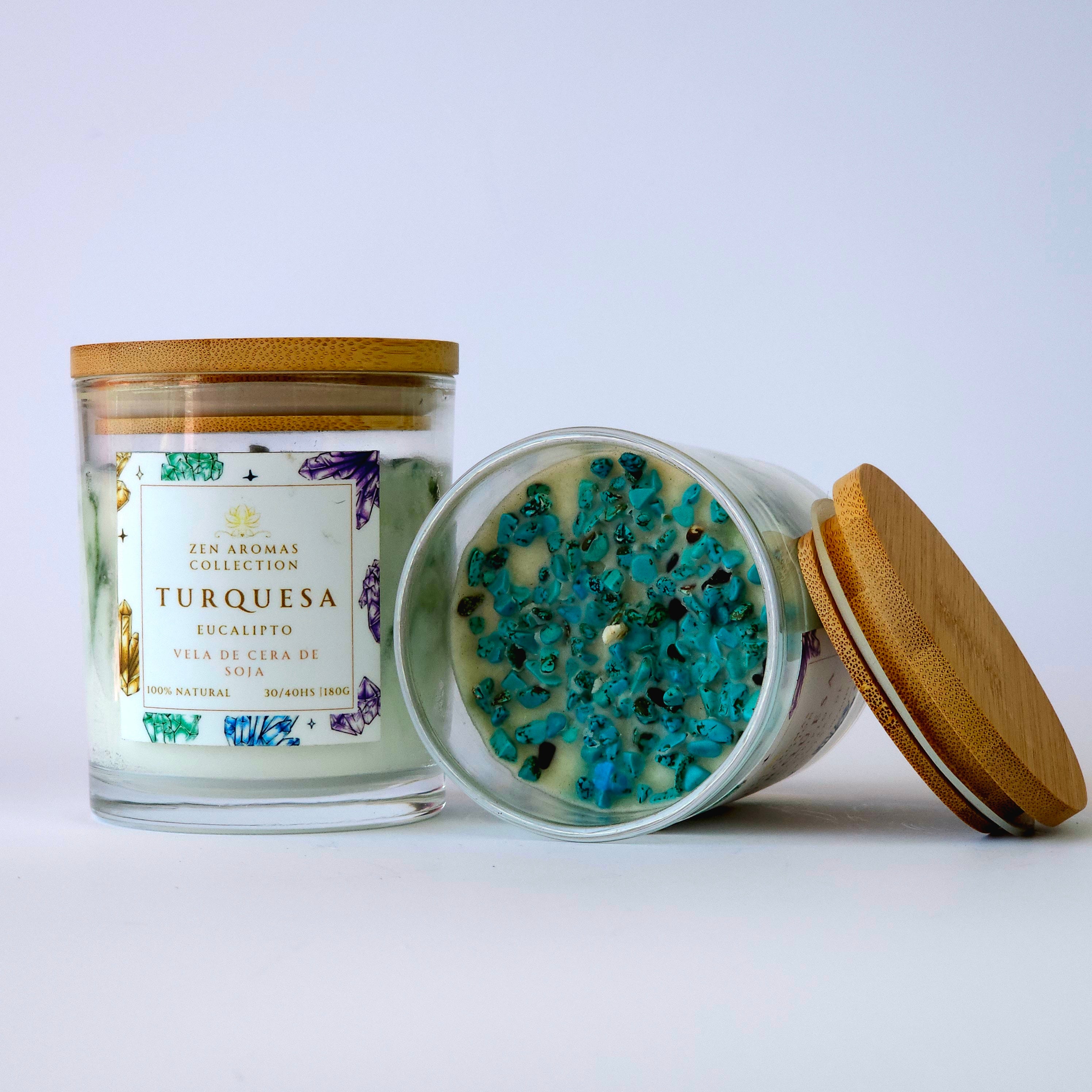 Vela Terapéutica Turquesa