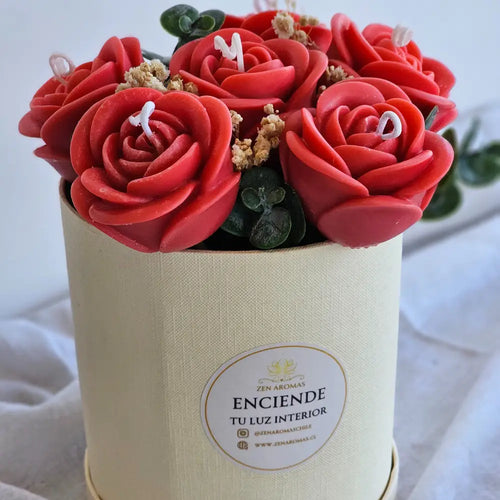 Bouquet Aromático de Rosas Rojas