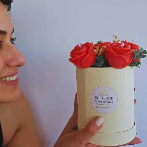 Bouquet Aromático de Rosas Rojas