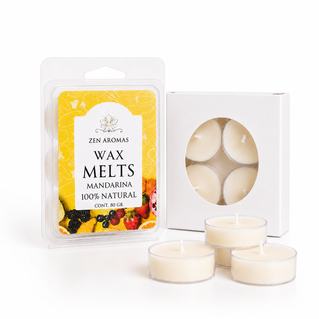 Kit Aromático Wax Melts + Velitas de Té