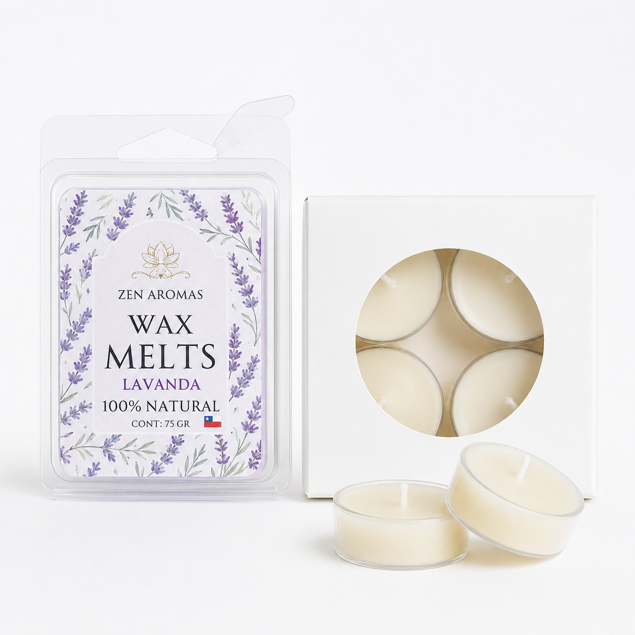 Kit Aromático Wax Melts + Velitas de Té