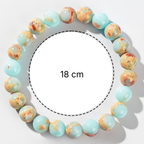Pulsera Energética Suerte – Tonos Turquesa