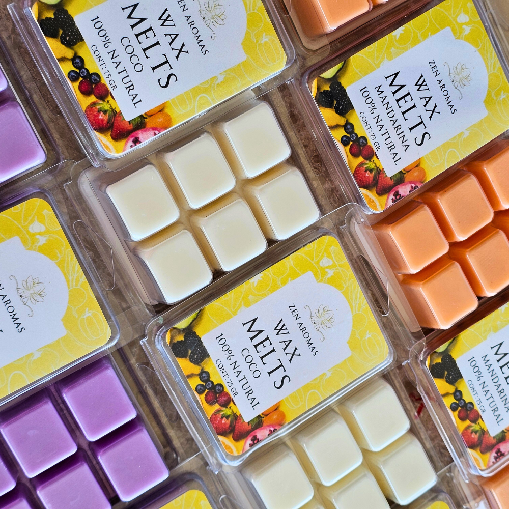 Kit Aromático Wax Melts + Velitas de Té