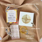 Kit Aromático Wax Melts + Velitas de Té