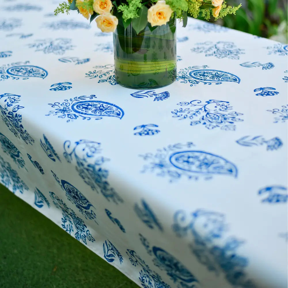 Mantel Oriente Azul