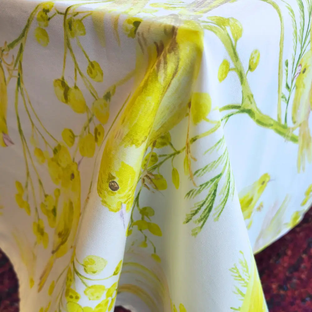 Mantel Naturaleza Amarilla