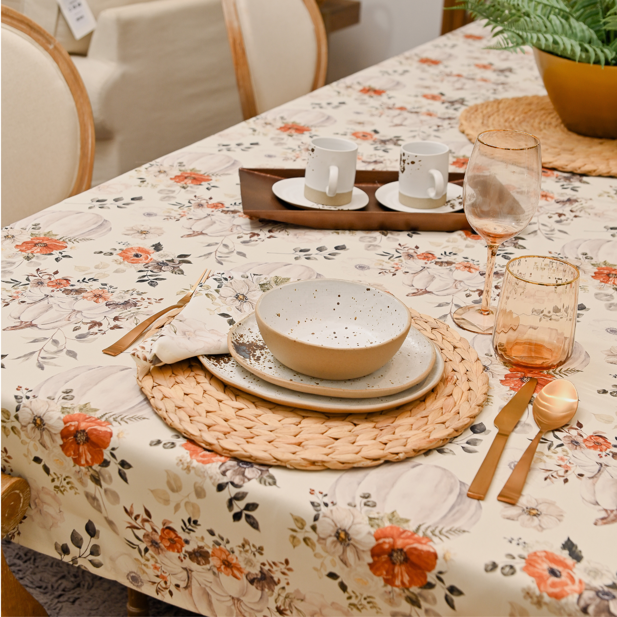 Mantel Otoño Terracota