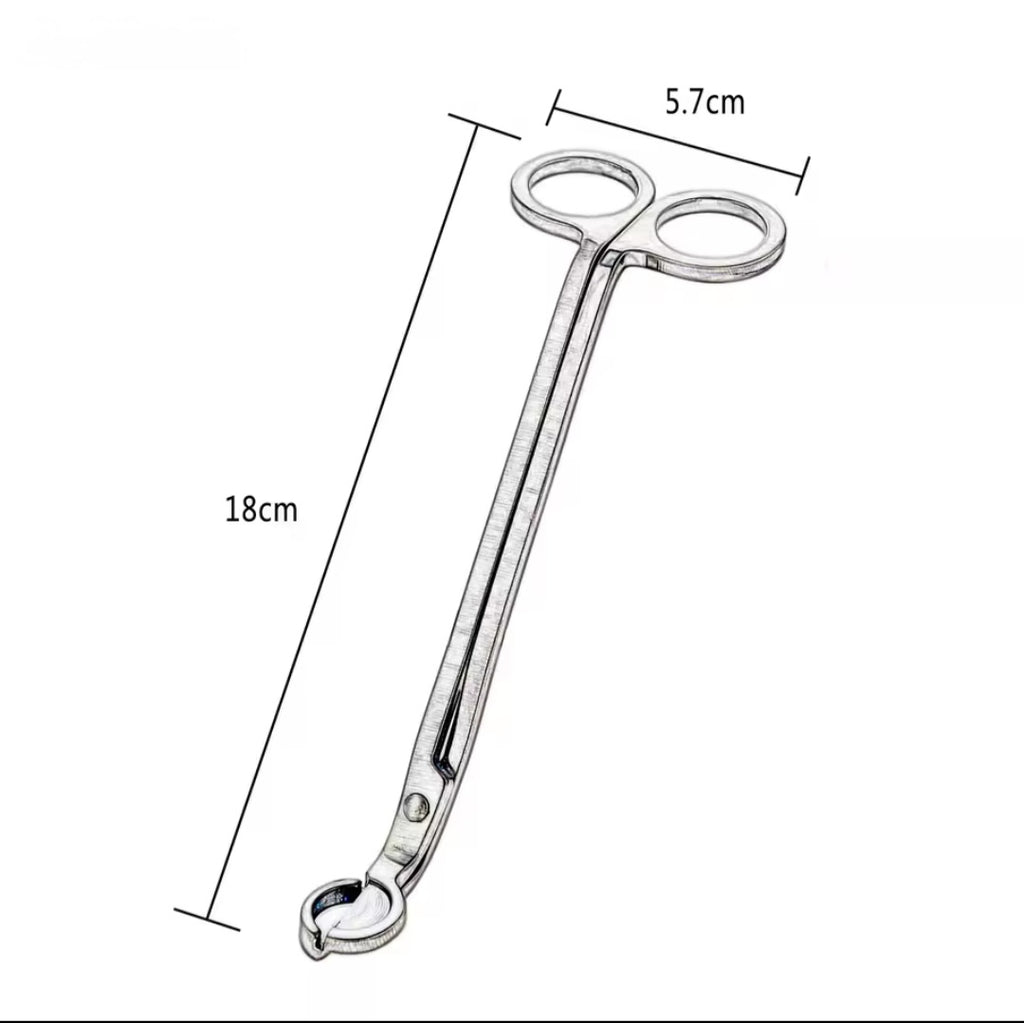 Tijera Cortamechas Premium Acero Inoxidable 18 cm