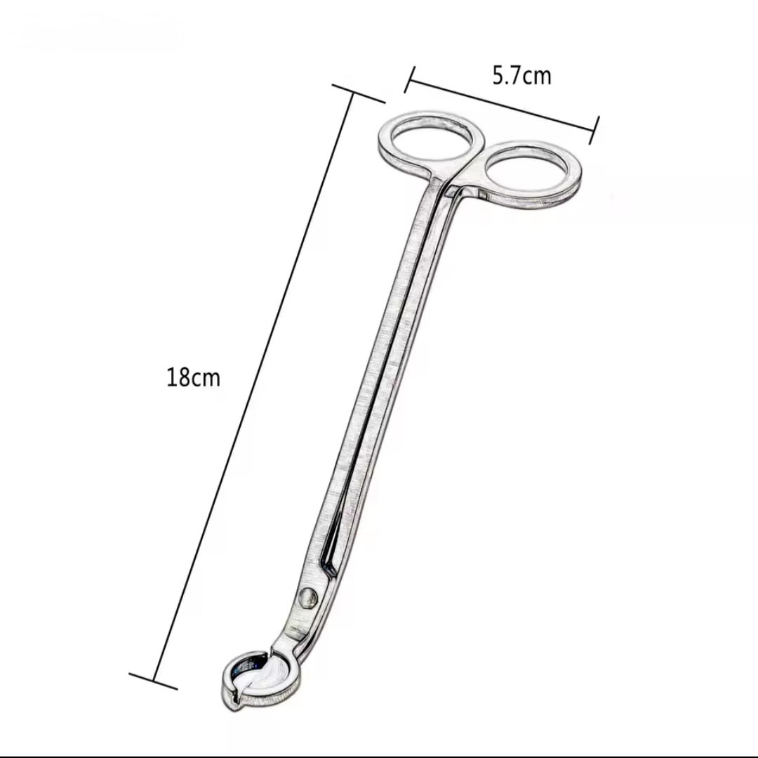 Tijera Cortamechas Premium Acero Inoxidable 18 cm
