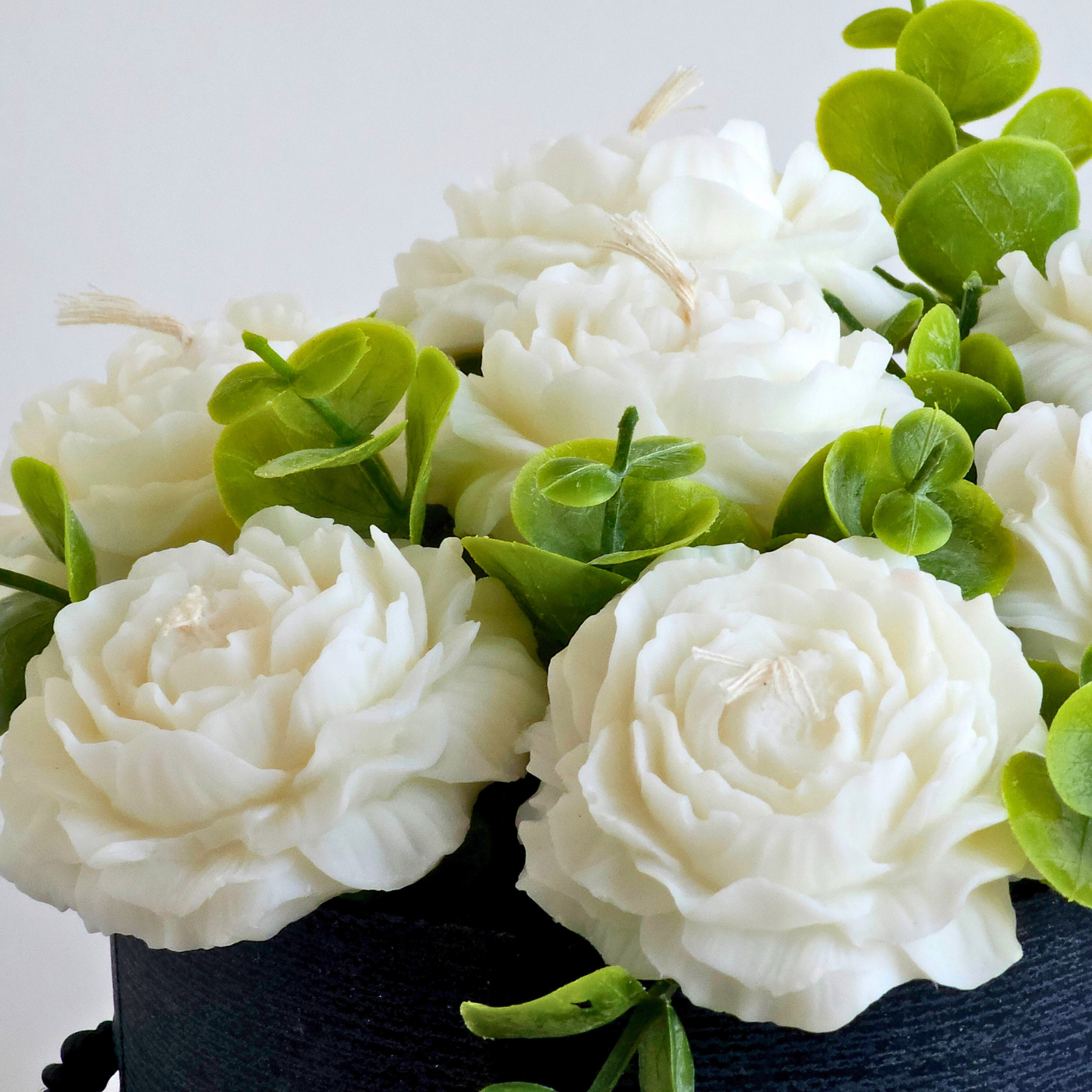 Bouquet  Sueño de Peonías Negro