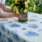 Mantel Oriente Azul