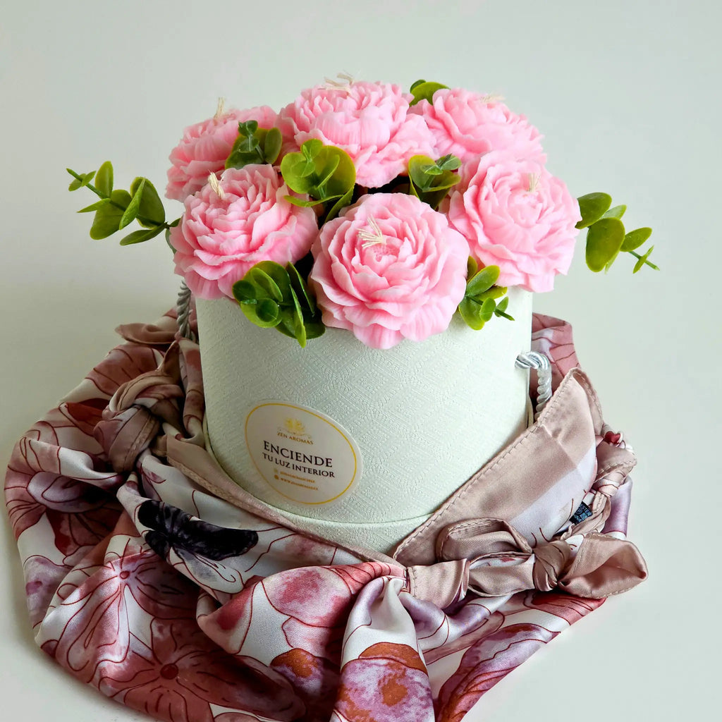 Bouquet Sueño de Peonías Rosa Pastel