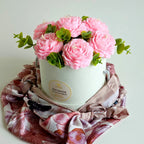 Bouquet Sueño de Peonías Rosa Pastel