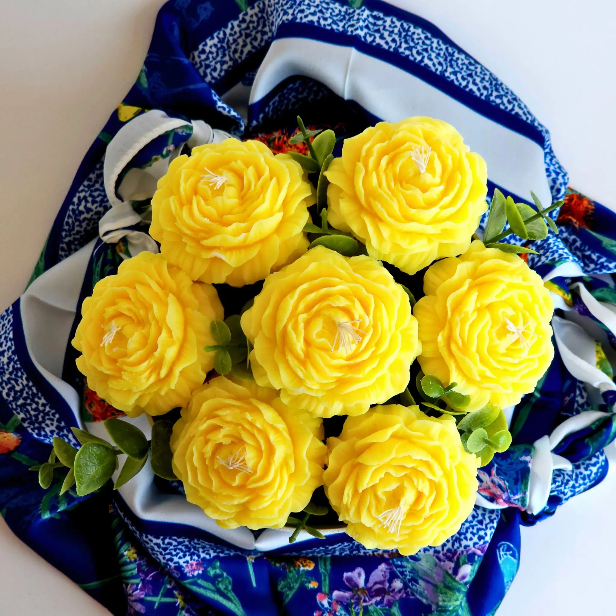 Bouquet  Sueño de Peonias Amarillo