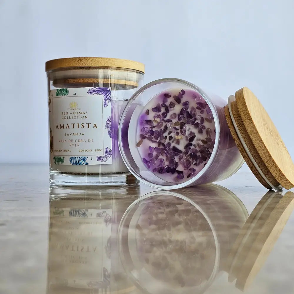 Vela Terapéutica Amatista