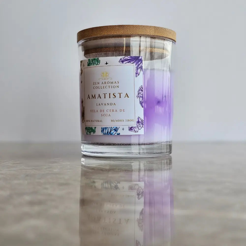 Vela Terapéutica Amatista