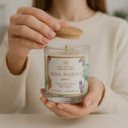 Vela Terapéutica Aguamarina