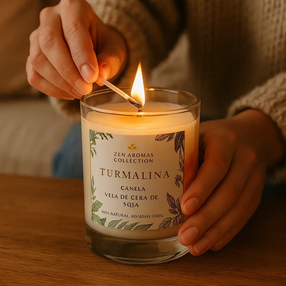 Vela Terapéutica Turmalina