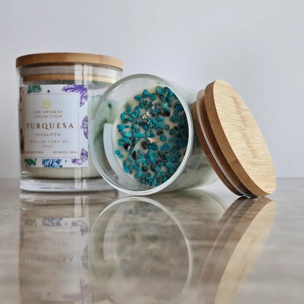 Vela Terapéutica Turquesa