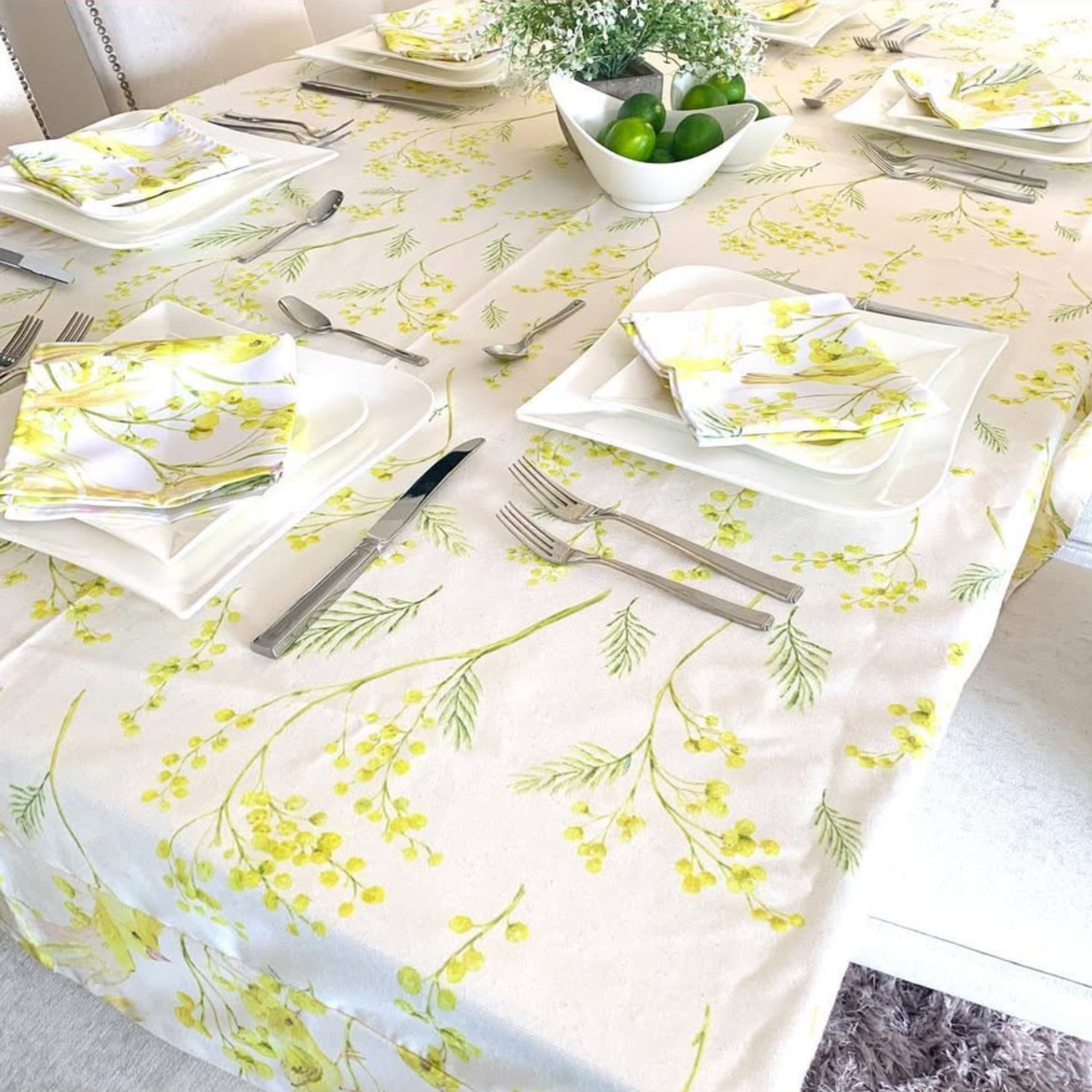 Mantel Naturaleza Amarilla