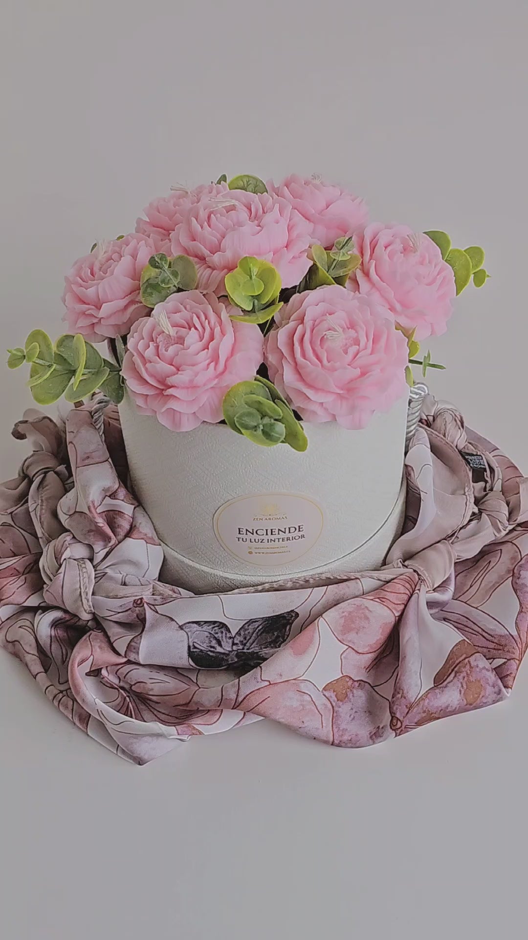 Bouquet Sueño de Peonías Rosa Pastel